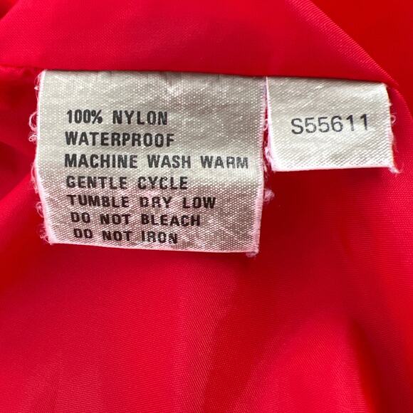 90s Jack Daniels Gear for Sports red windbreaker jacket 1990s vintage - Picture 7 of 8